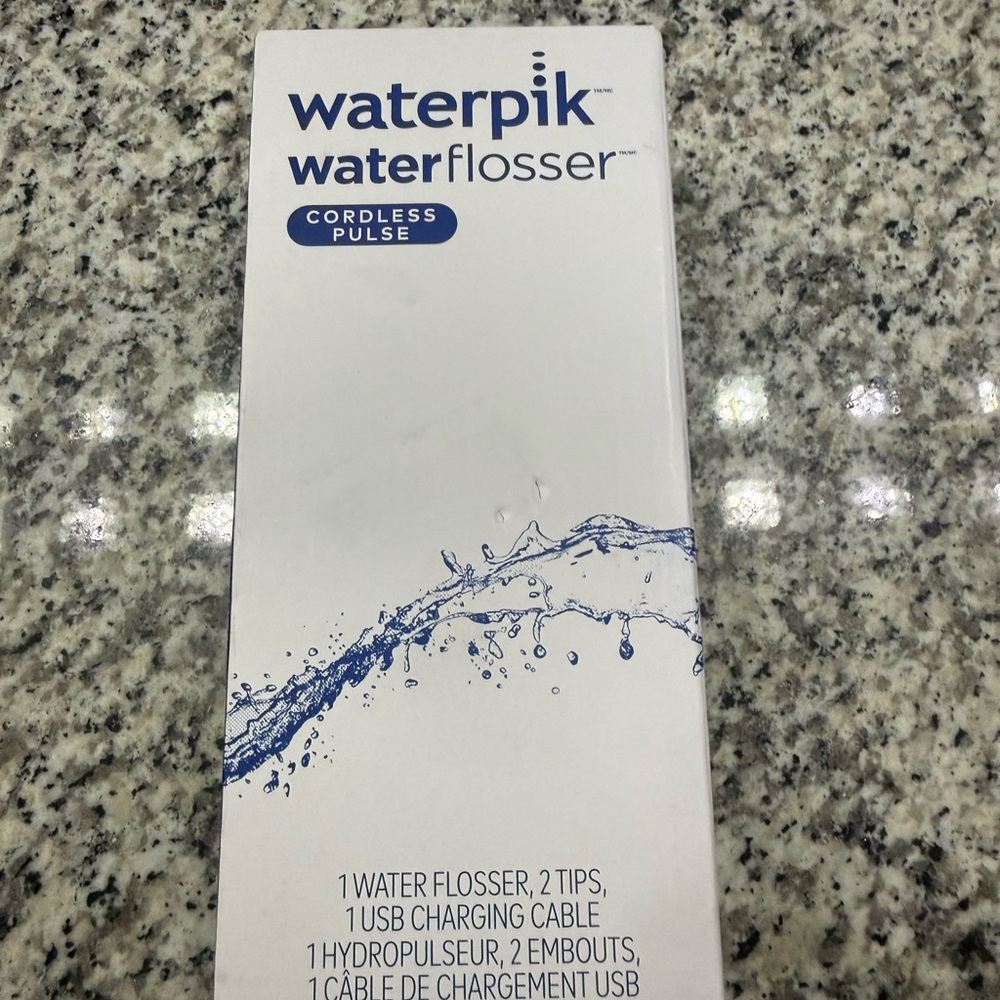 NIB Waterpik Water Flosser Cordless Pulse